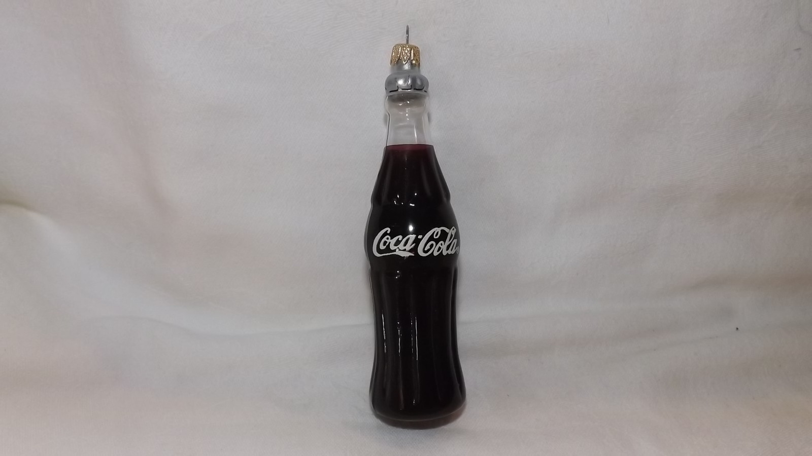 Coca Cola Ornament Coke Bottle 4 1/2 inches Tall  19-5