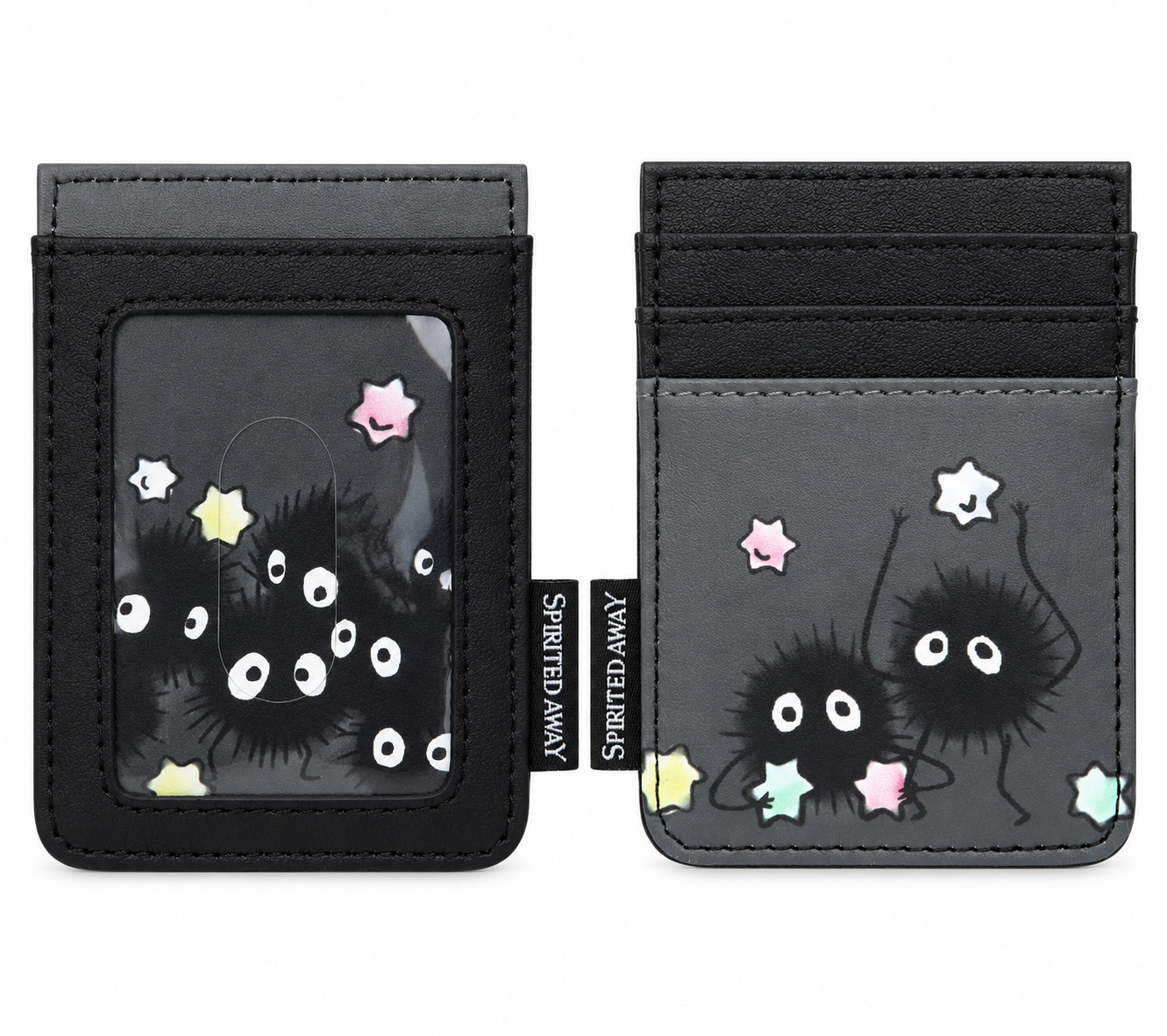 🔥 Spirited Away Studio Ghibli Soot Sprite Star Candy Cardholder Wallet NEW