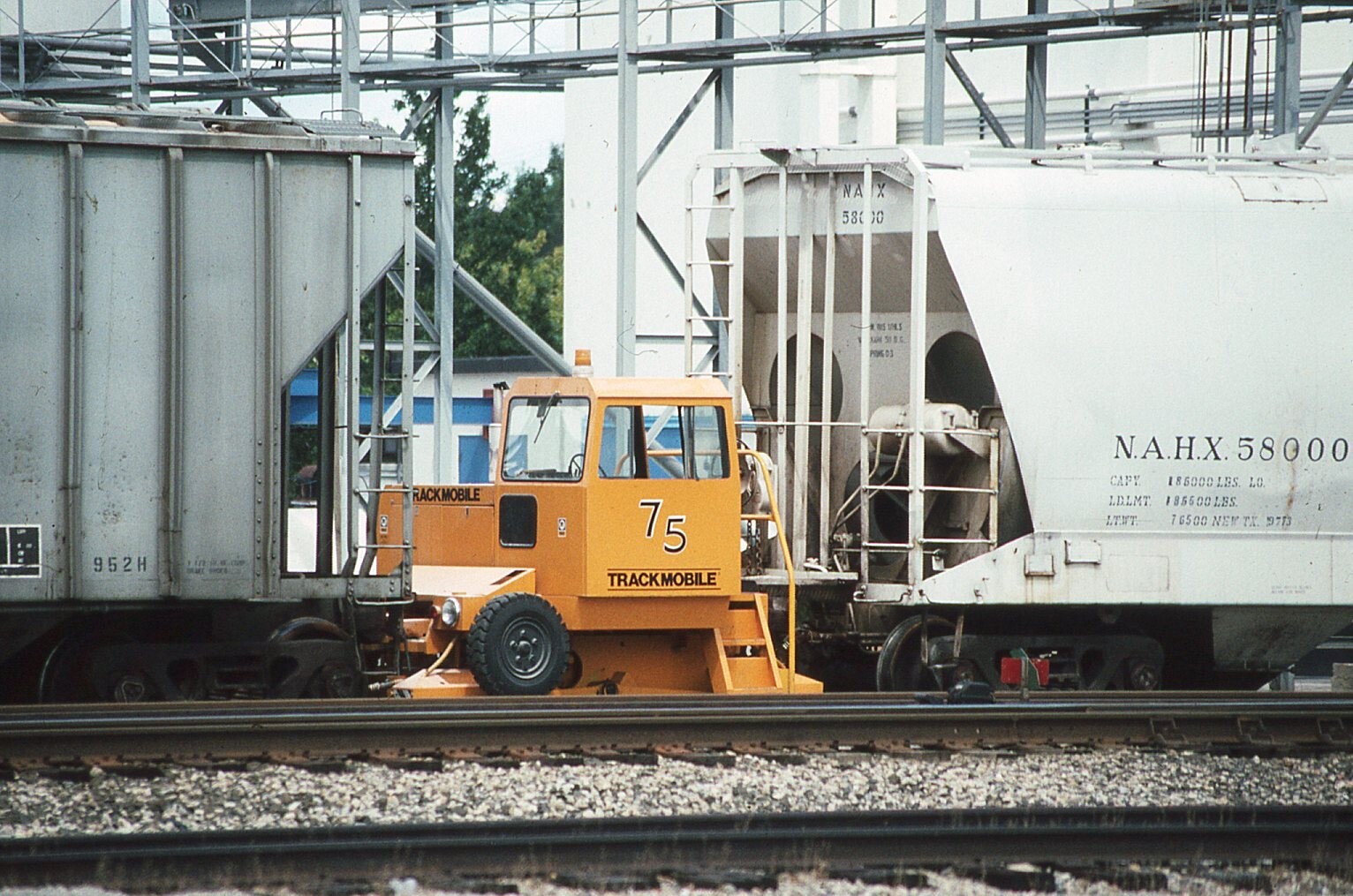 Original Train Slide Industrail Trackmobile #75 1992 #02