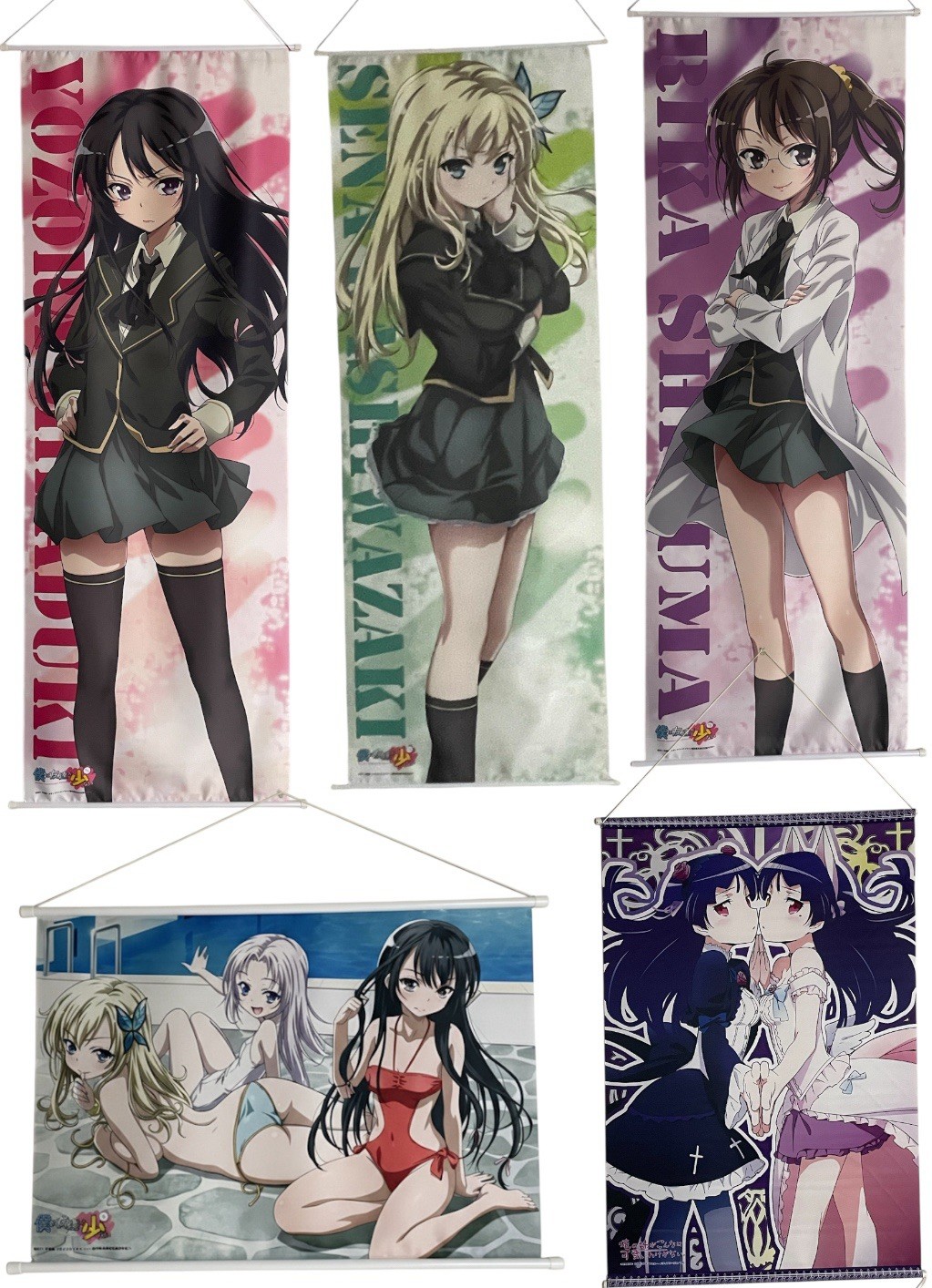 Haganai: I Don’t Have Many Friends 5 Tapestry Wall Scrolls Posters Large Sizes
