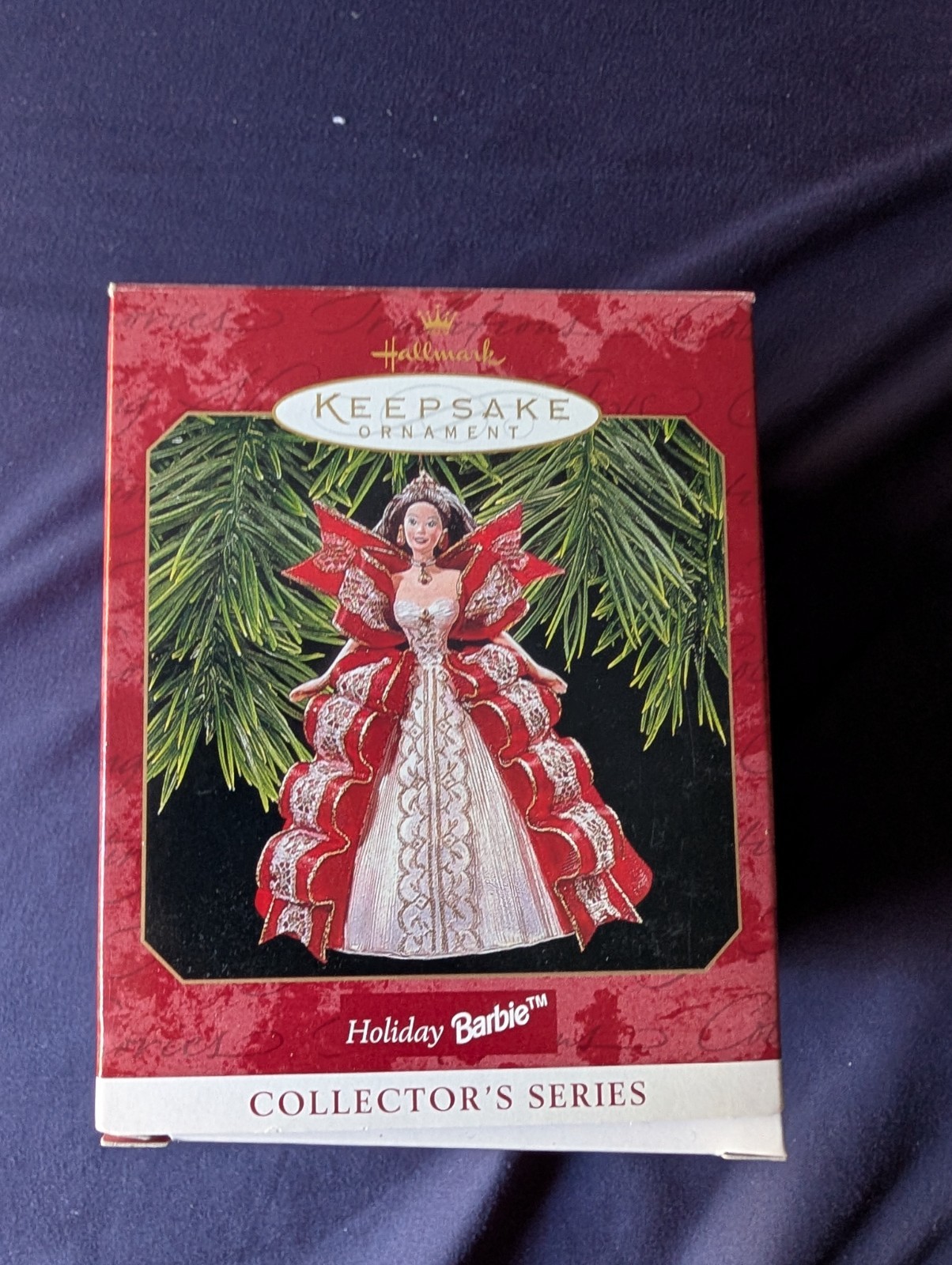 Hallmark Keepsake Ornament 1997 “Holiday Barbie” 5th in Series