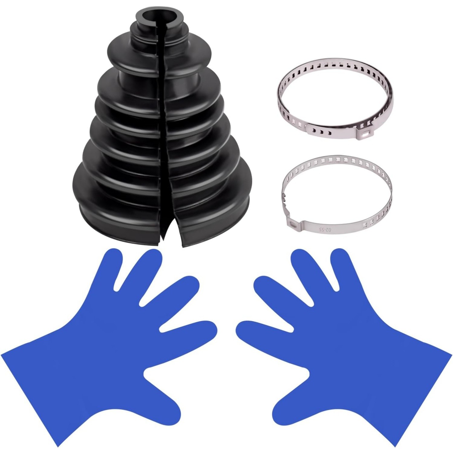 CVS18 Universal Split Constant Velocity Joint Gaiter Boot Replacement Car Parts