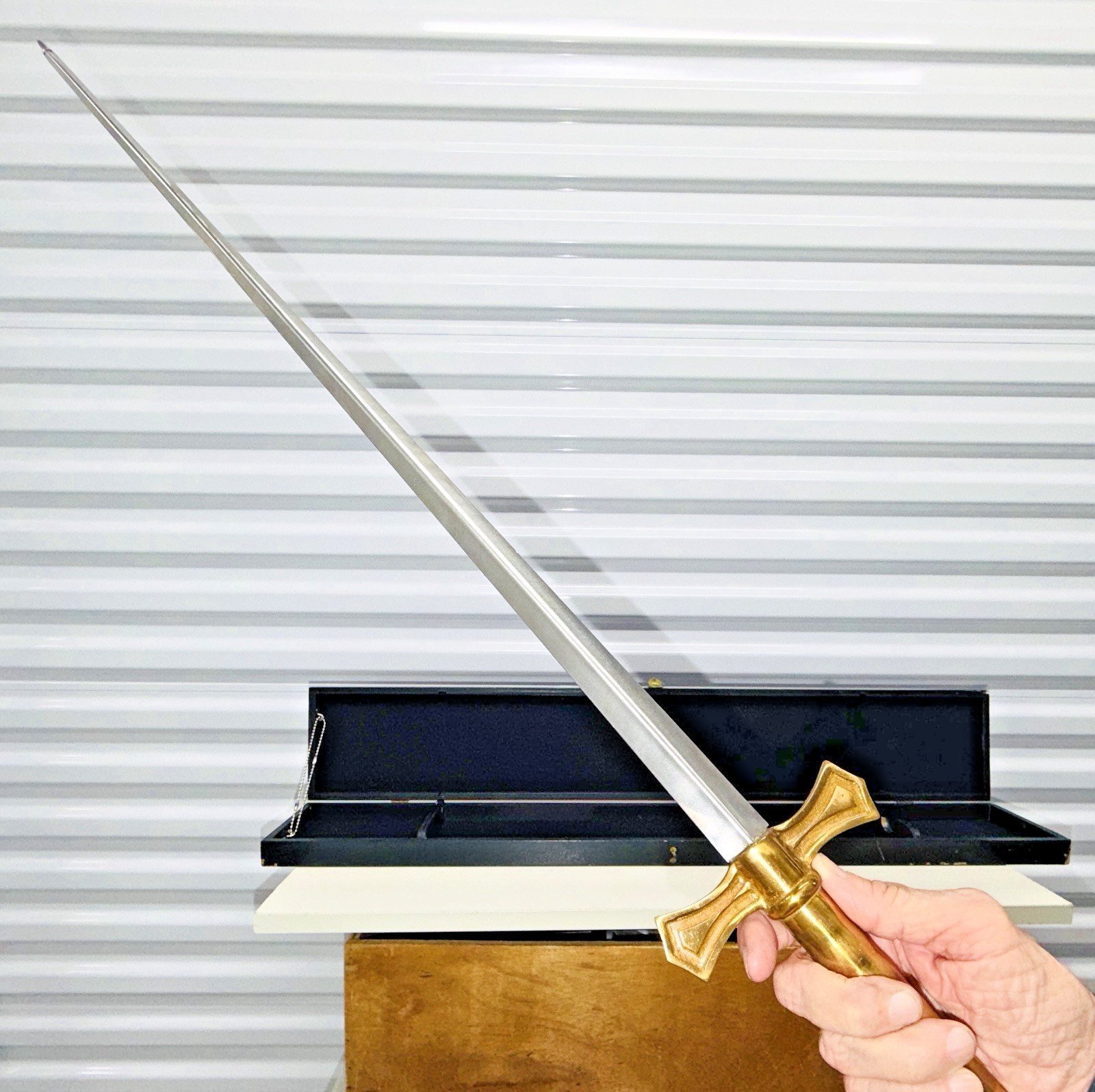 Vintage Original Merv Taylor Card Sword w/Owen Magic Supreme Sword Tip and Case