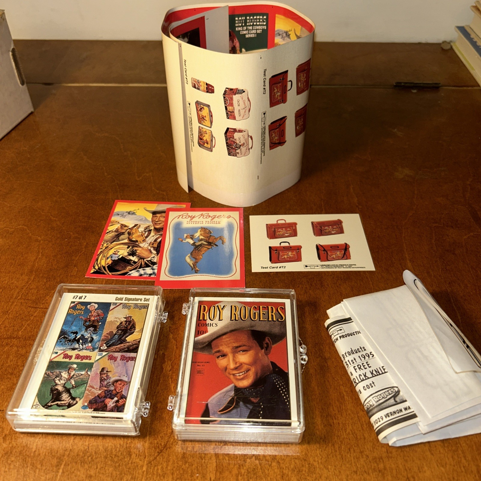 1992 Arrowcatch Roy Rogers King of the Cowboys Card Set F1