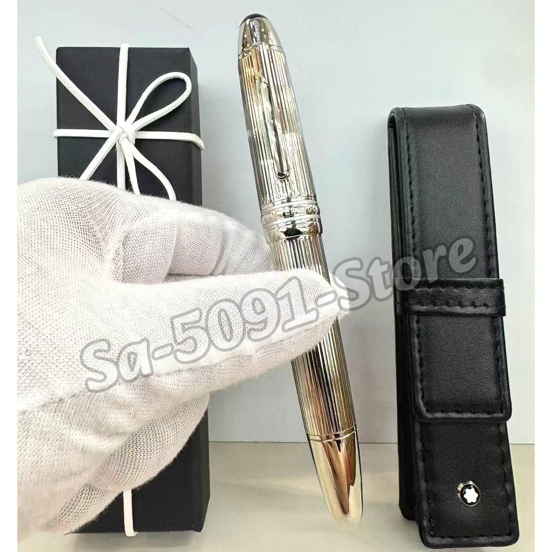 MONTBLANC Meisterstück 149 Solitaire Silver Pinstripe Fountain Pen Luxury w/ Box MONTBLANC Meisterstück 149 Solitaire Silver Pinstripe Fountain Pen Luxury w/ Box