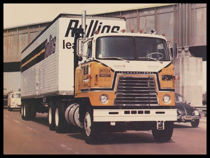 1976 IH International COE Truck, Rollins NEW METAL SIGN: 12 x 16\