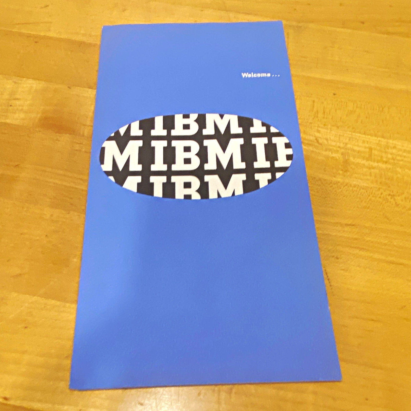 Paul Rand Design 1964 IBM Pavilion Brochure NY World's Fair Eames Saarinen