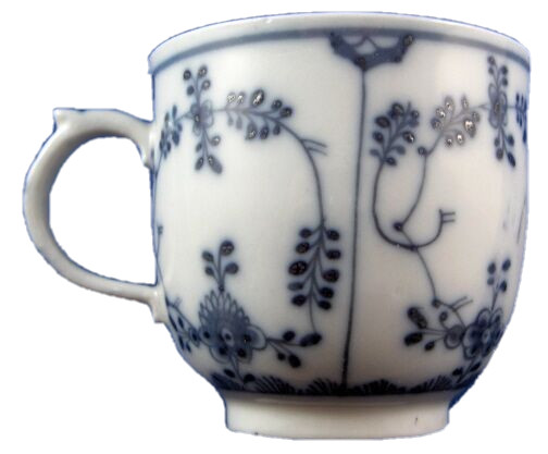 Antique 18thC Zurich Porcelain Strawflower Cup Porzellan Tasse Zuerich Zürich Antique 18thC Zurich Porcelain Strawflower Cup Porzellan Tasse Zuerich Zürich