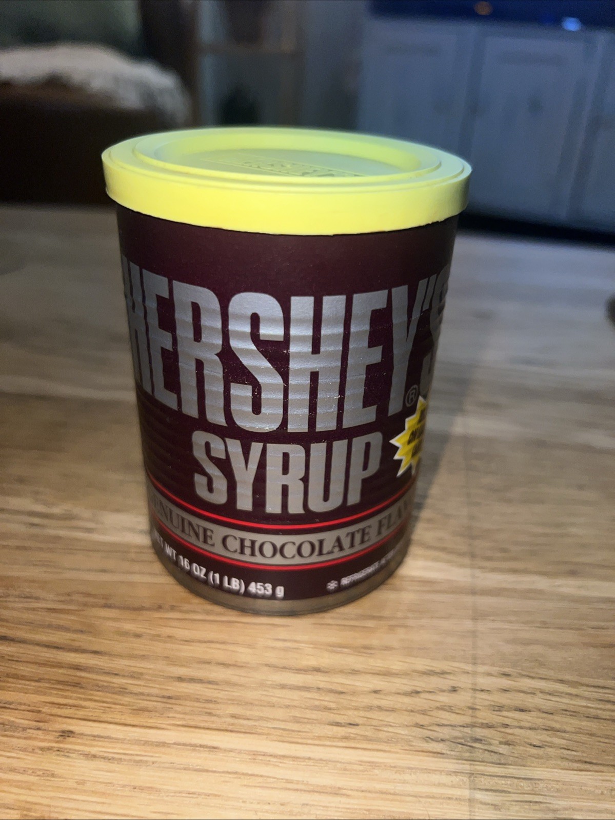 Vintage Hershey Chocolate Syrup Tin Can