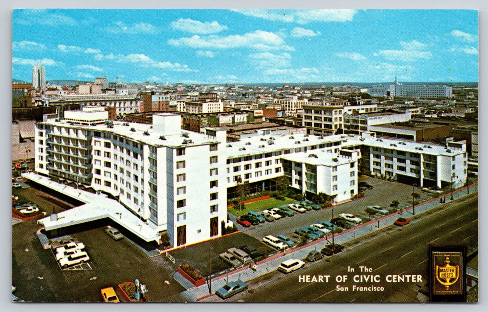 Postcard Del Webb\'s Towne House Market at Eighth San Francisco California