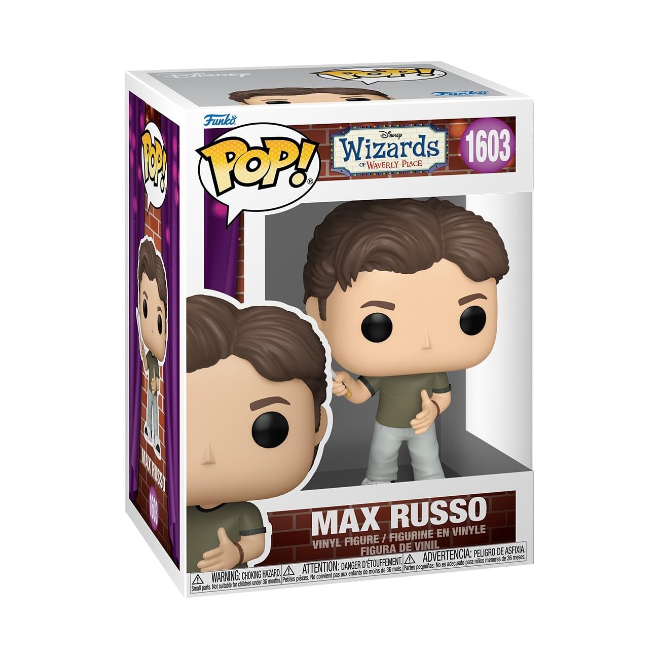 Wizards of Waverly Place Max Russo Funko Pop Vinyl Collectible Figurine