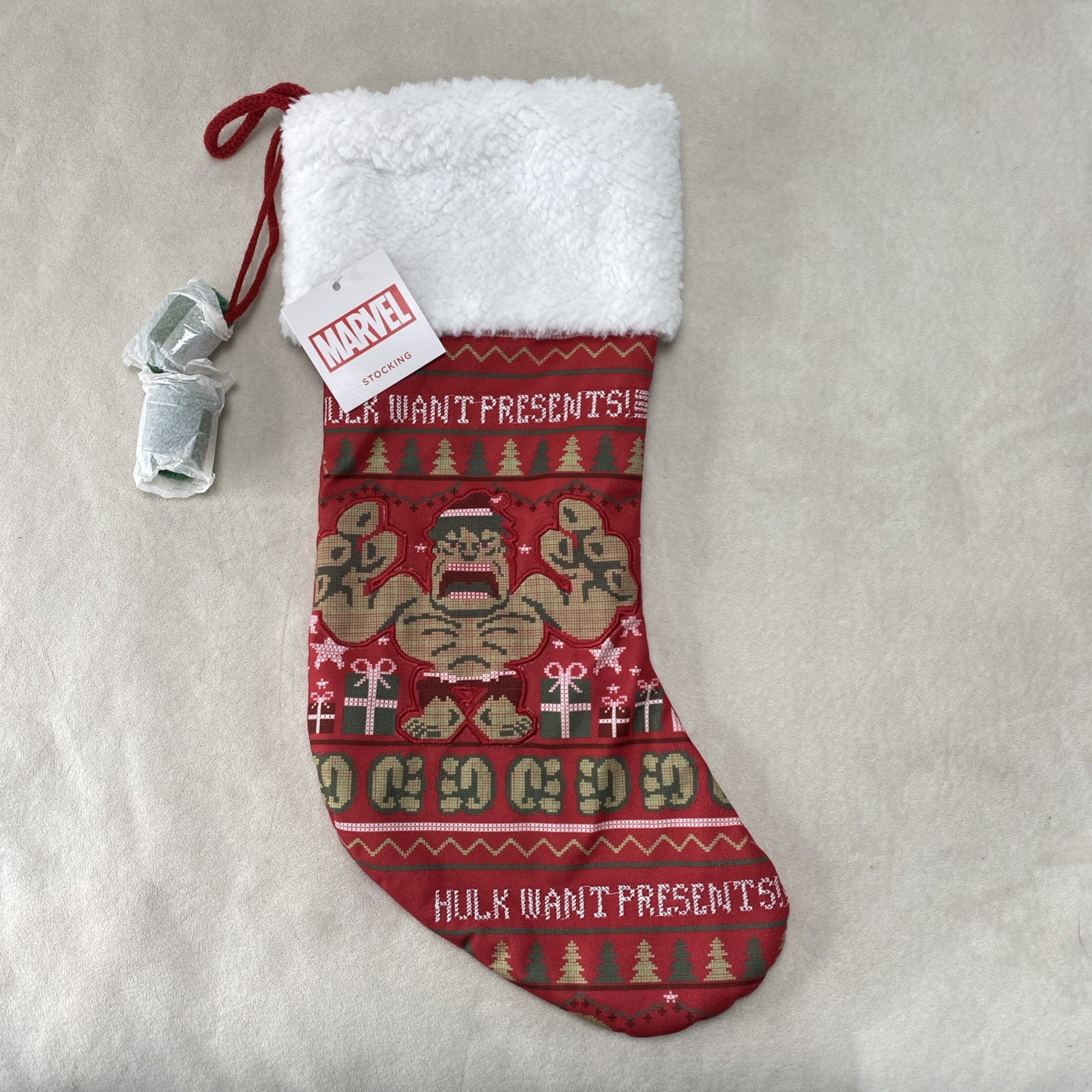 Marvel Incredible Hulk Christmas Stocking 22\