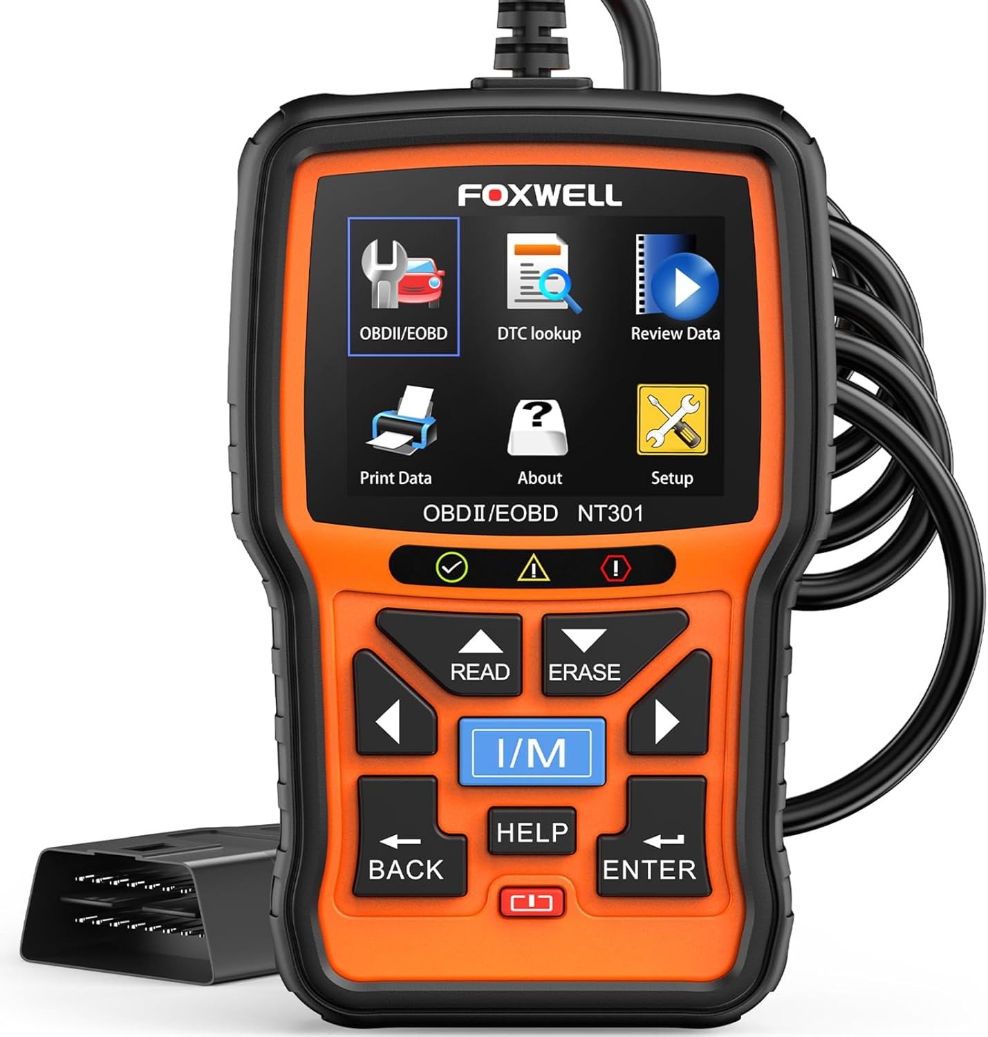 NT301 OBD2 Scanner Live Data Professional Mechanic OBDII Diagnostic Code Reader NT301 OBD2 Scanner Live Data Professional Mechanic OBDII Diagnostic Code Reader