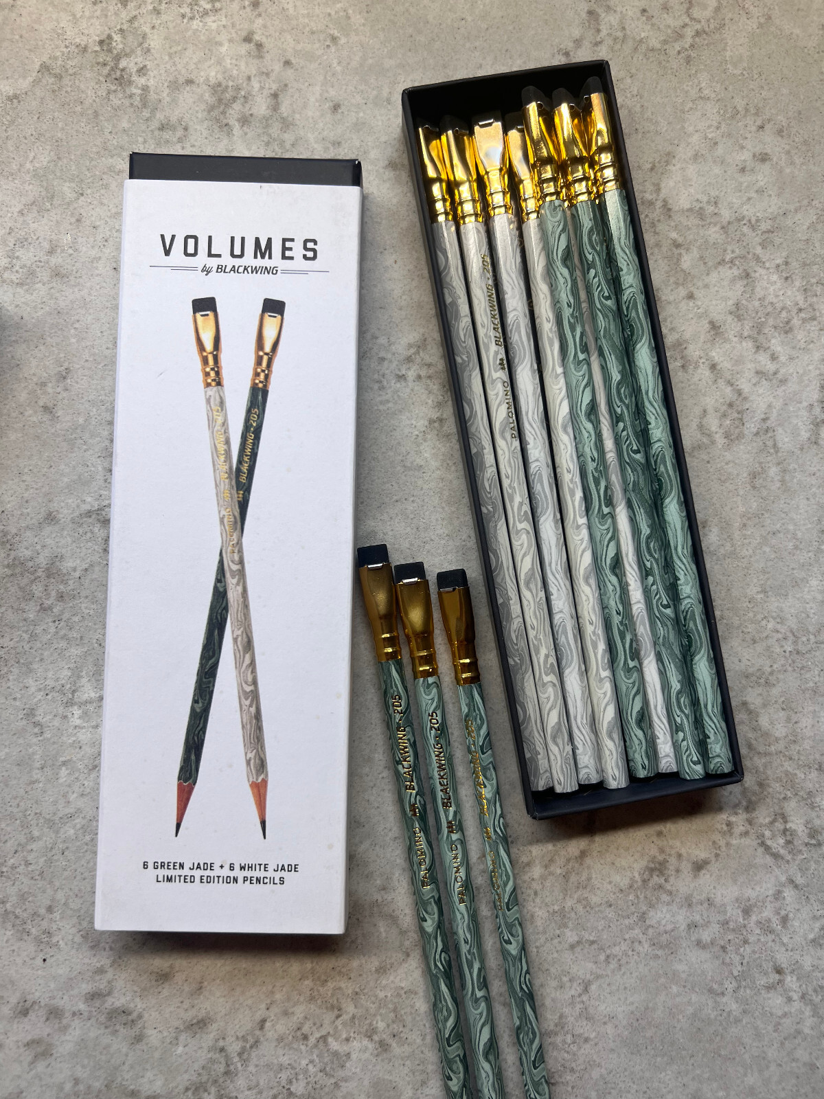 2 box Bundle Blackwing Volume 205 Pencils- Silk Road  12 new pencils per box