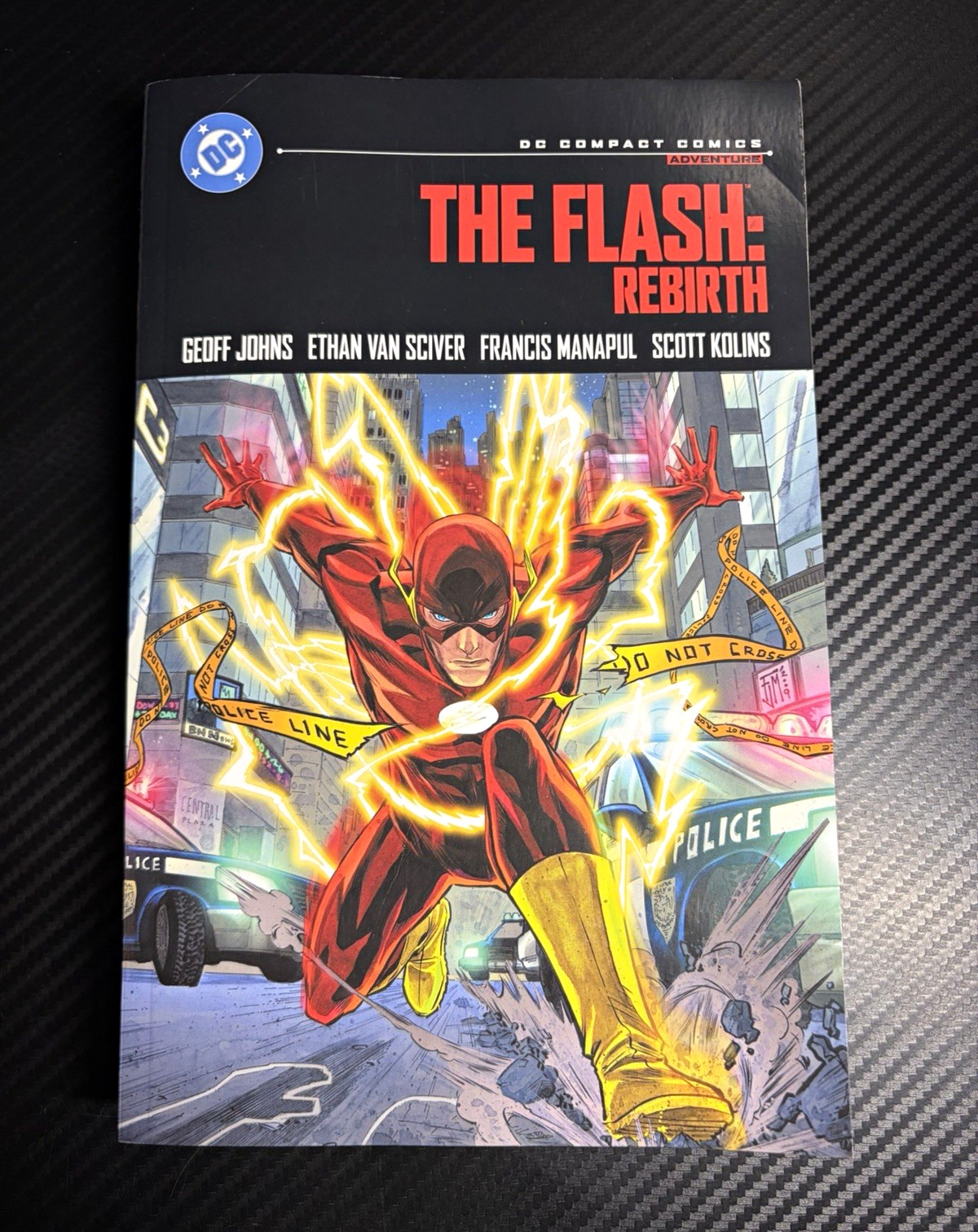 DC Comics The Flash: Rebirth Graphic Novel Color Geoff Johns Van Sciver