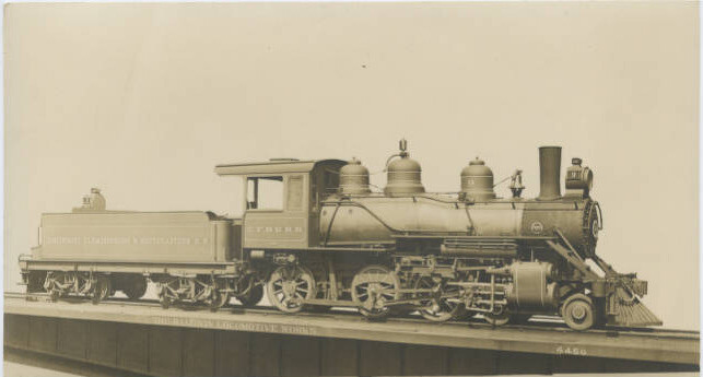 Cincinnati Flemingsburg & Southeastern R.R. Road No. 9 Train OLD PHOTO