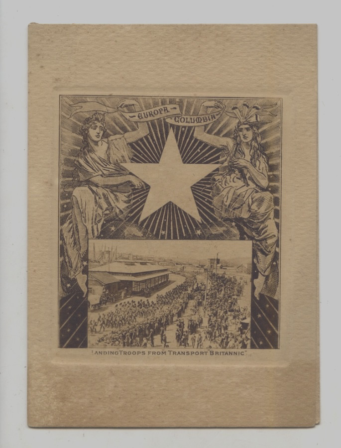 1903 MENU RMS \