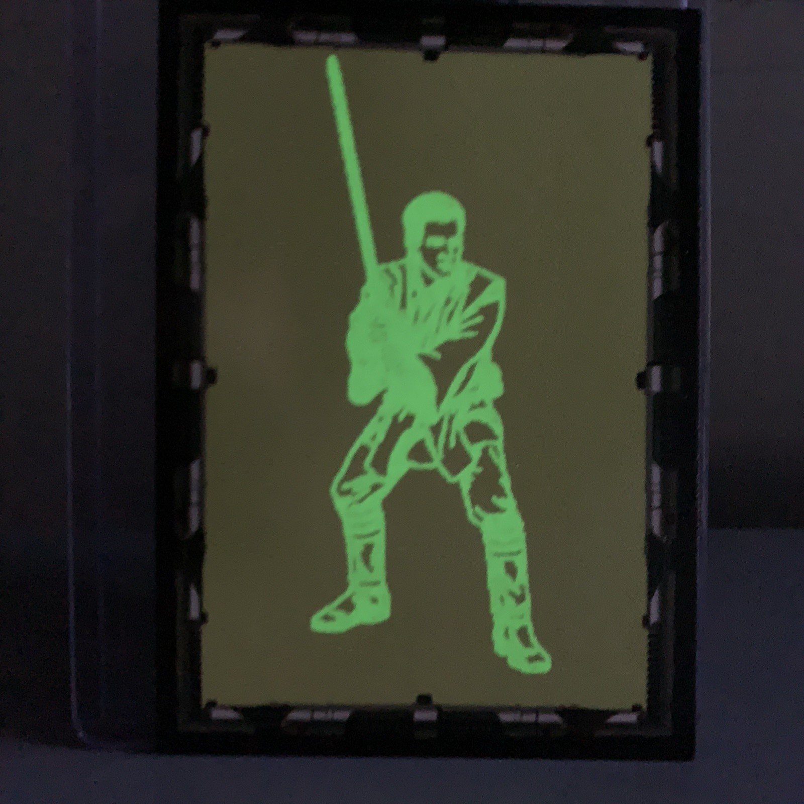 1999 iKon Star Wars Episode “Hidden Glo” Back - #16 Jedi Vs. Sith