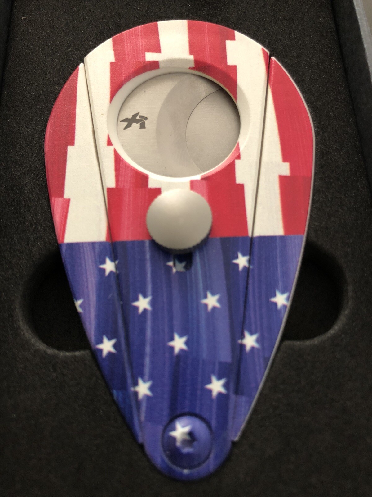 Xikar Xi2 Flag Series USA Flag Patriotic Cigar Cutter - New    