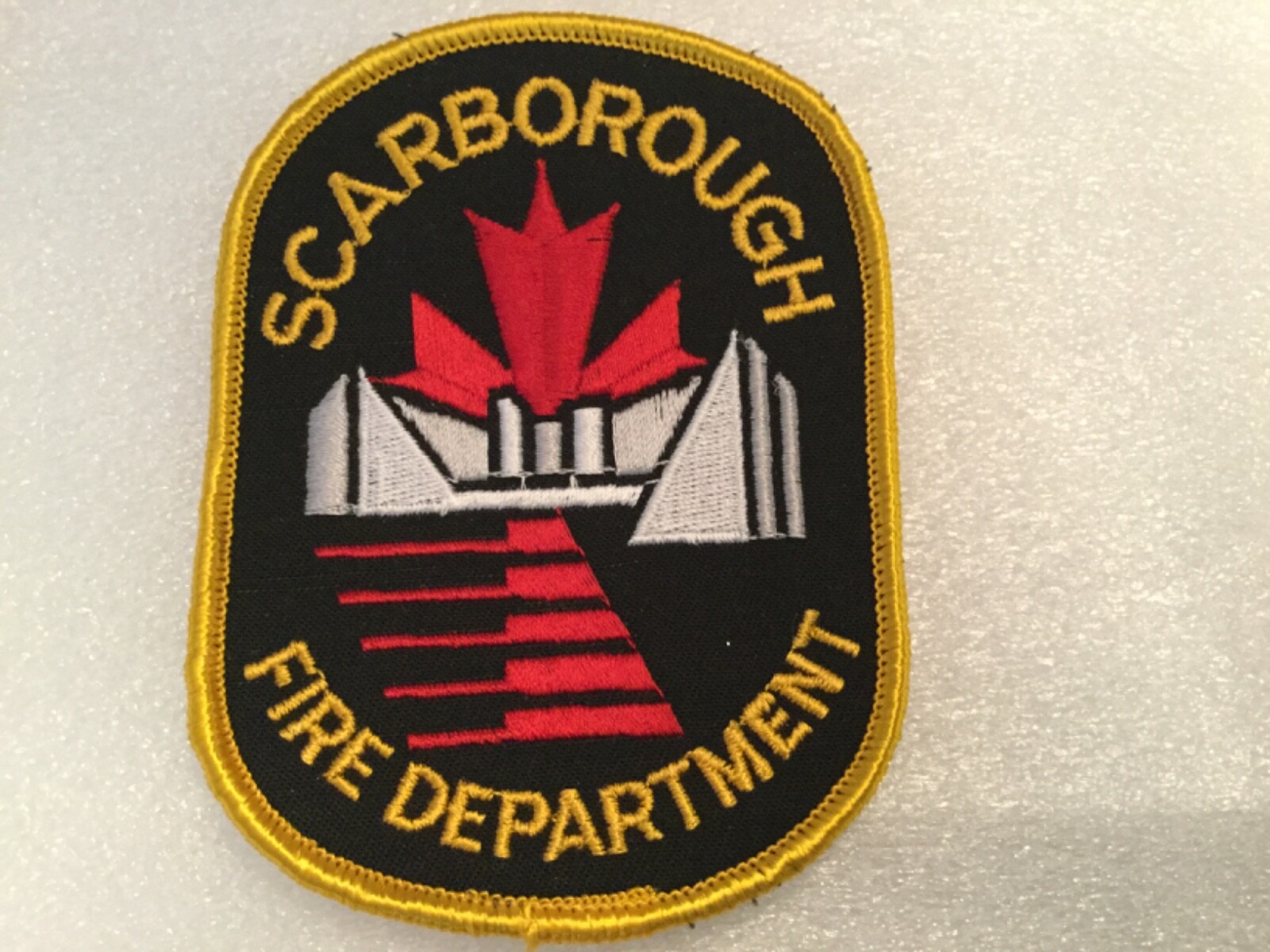 Scarborough Fire Department Shoulder Patch - Toronto Ontario Defunct Old NEW 