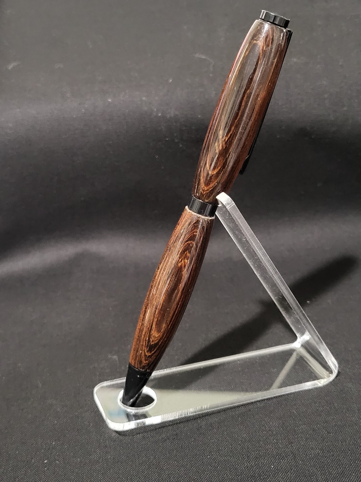 Artisan Handcrafted Iron Wood Twist Style Ink Pen