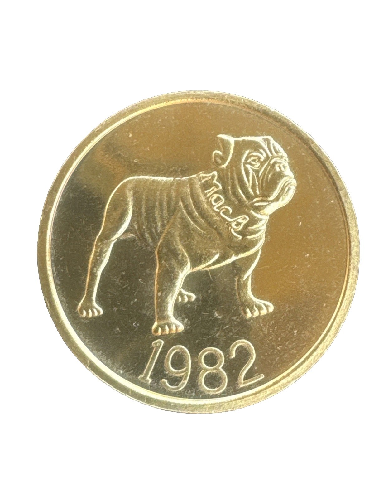 Mack Truck Coin Collectible Employee Appreciation Token 1982  Brass Bulldog