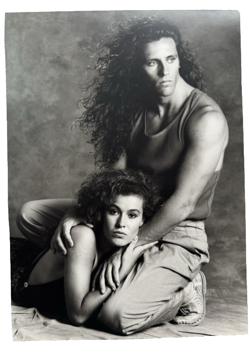 Original 1980's Studio Fashion Portrait Pop Culture Pose Models Fashion