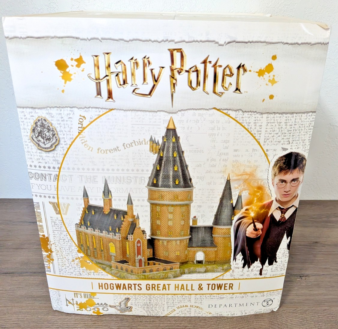 Department 56 Harry Potter Hogwarts Great Hall & Tower #6002311 Sealed - B5
