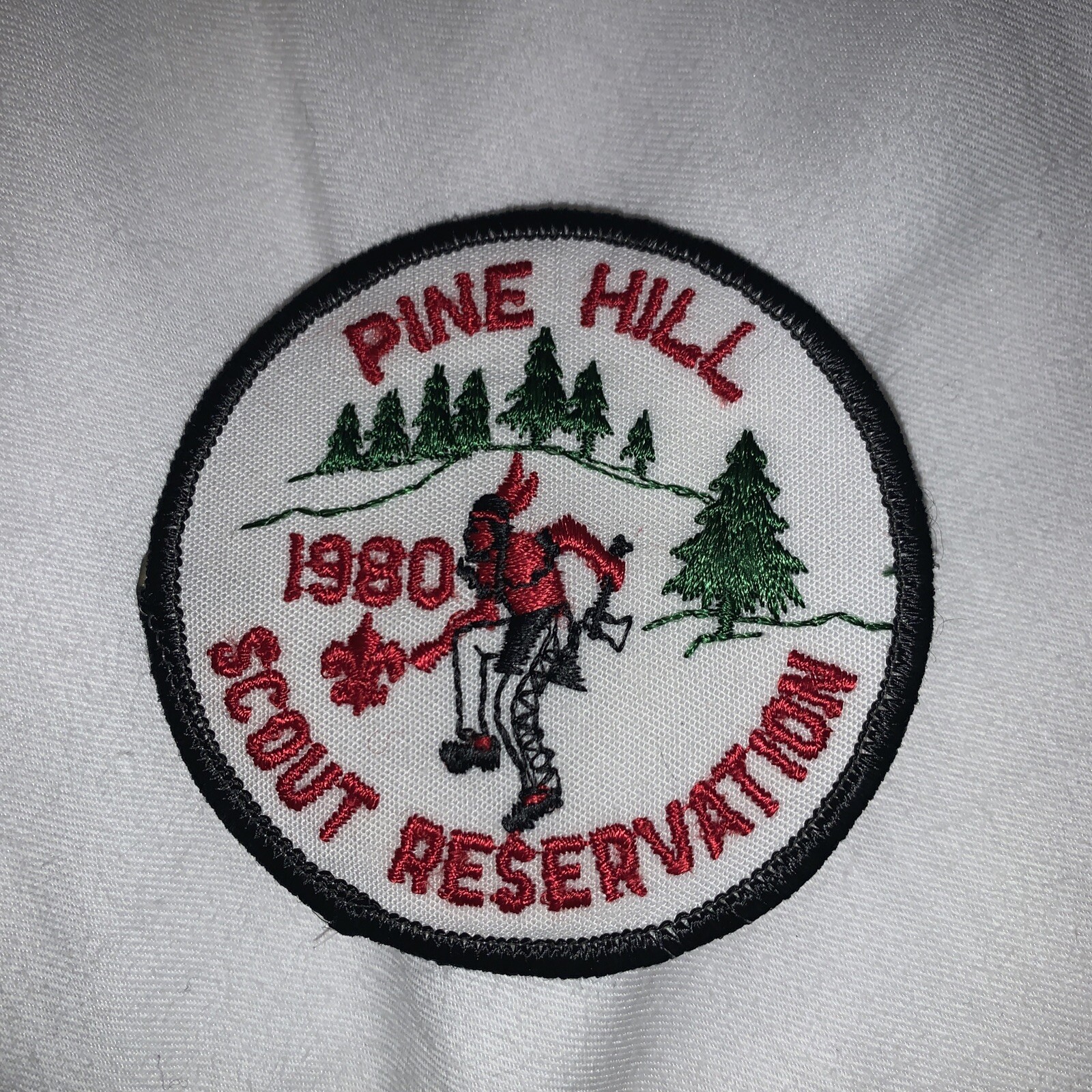 1980 Pine Hill Scout Reservation  Boy Scout Patch BSA