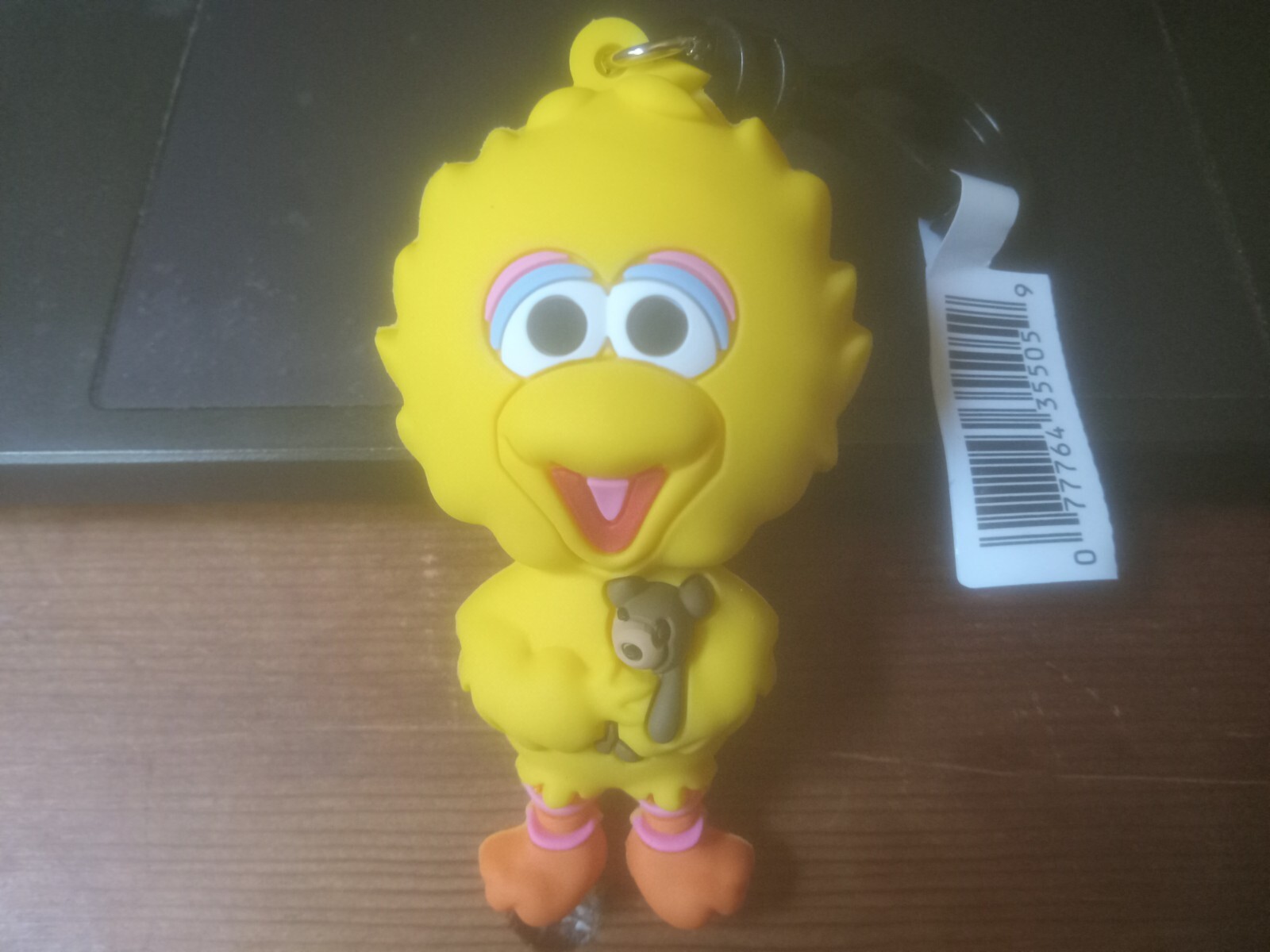 123 Sesame Street Series 2 Figural Bag Clip 3 Inch Big Bird with Radar