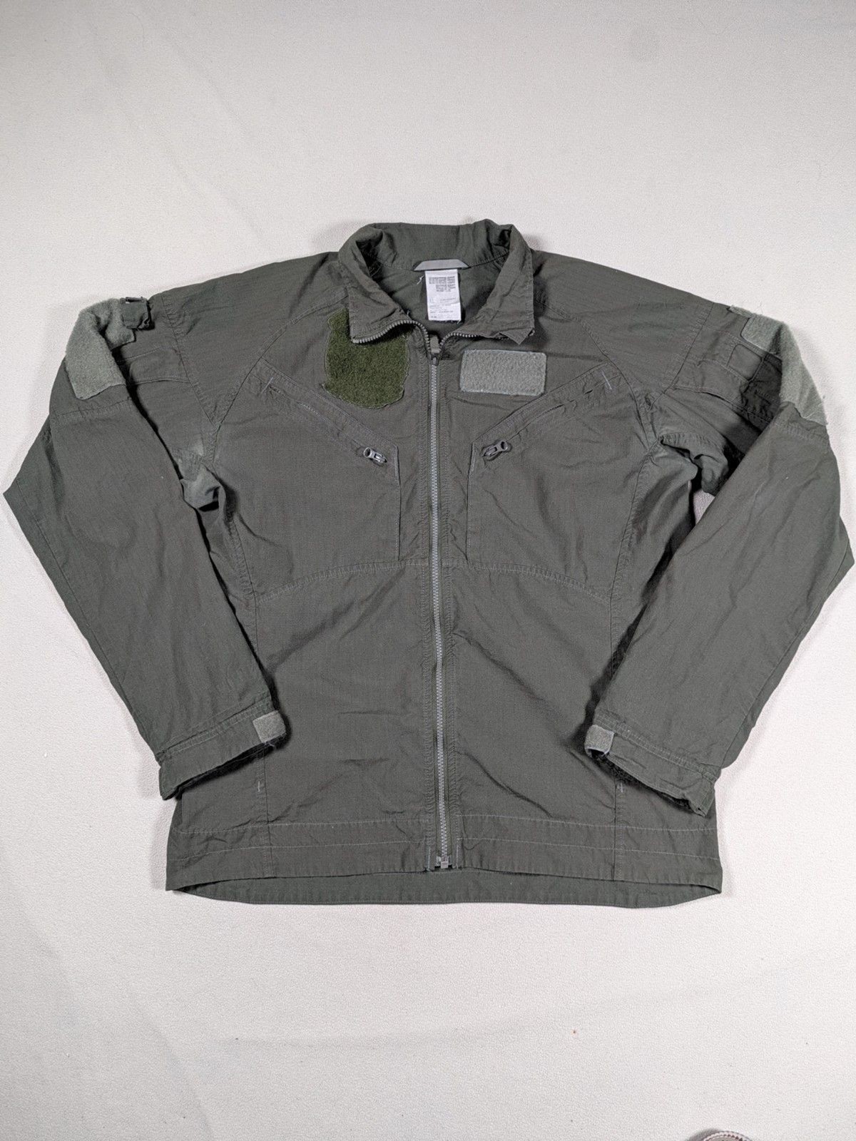 Massif 2-piece Flight Suit Jacket (V2) NAVAIR (FR) Size Large Long LL Military