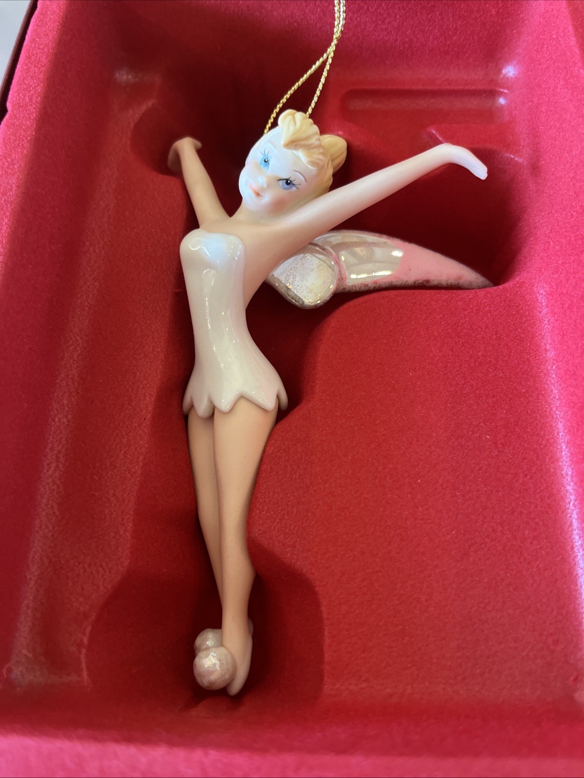 Lenox A Perfect Pixie Walt Disney Showcase Collection White Dress