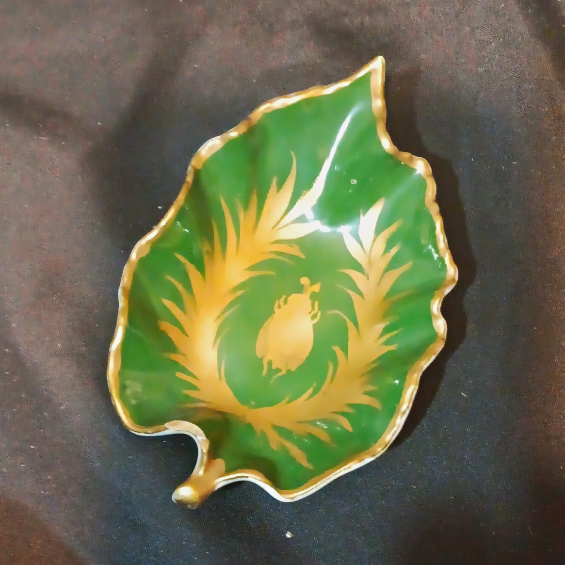 Vintage French Porcelain trinket dish 