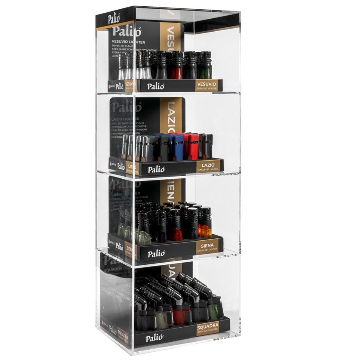 Palio 4-Tier Acrylic Display Palio 4-Tier Acrylic Display
