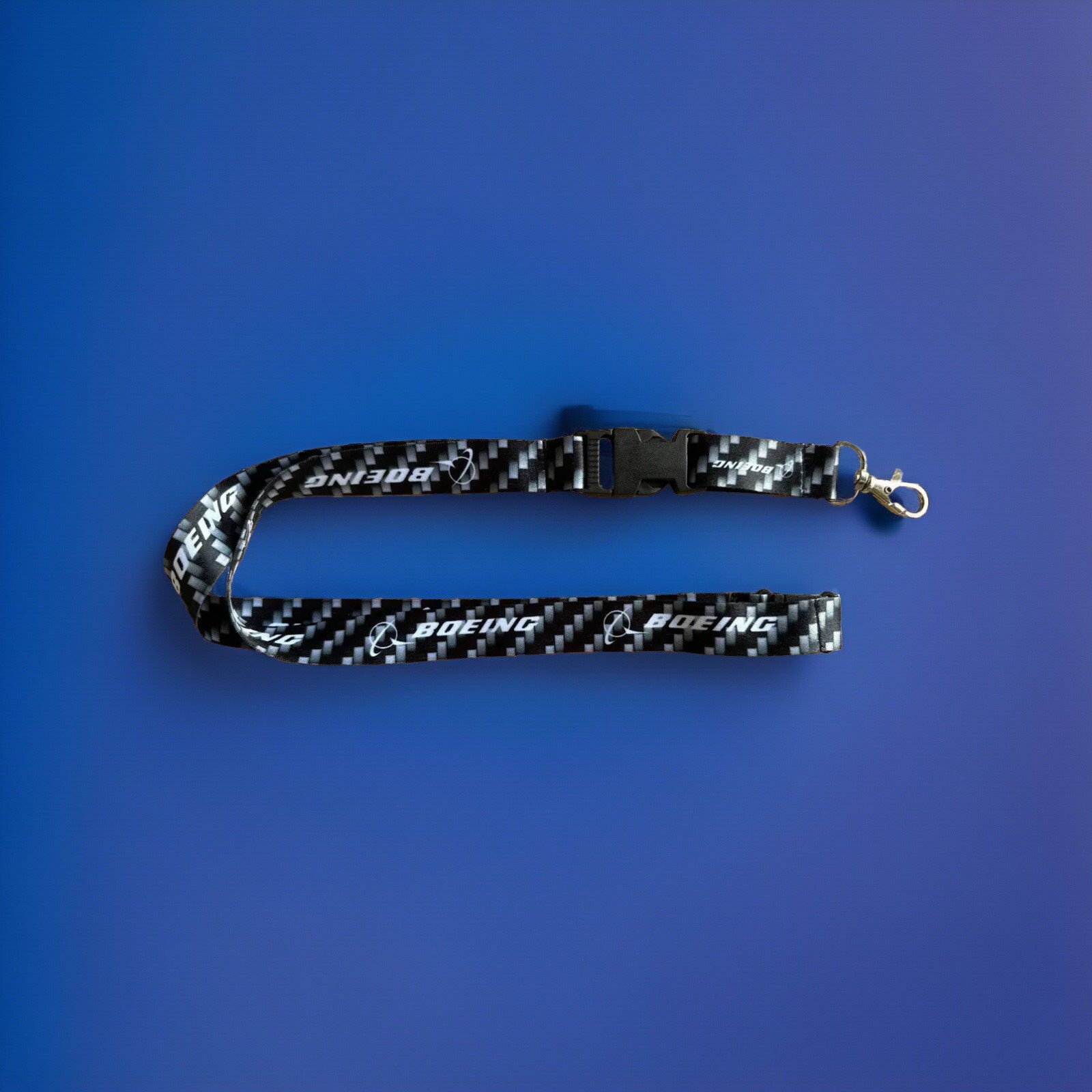 Boeing Carbon Lanyard