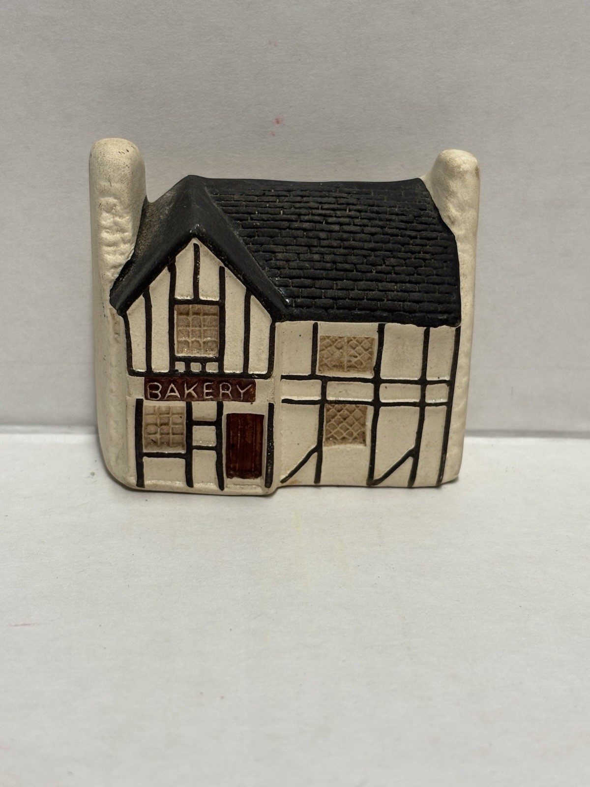 Philip Laureston #705 Miniature Bakery Tudor Building Ceramic England Vintage