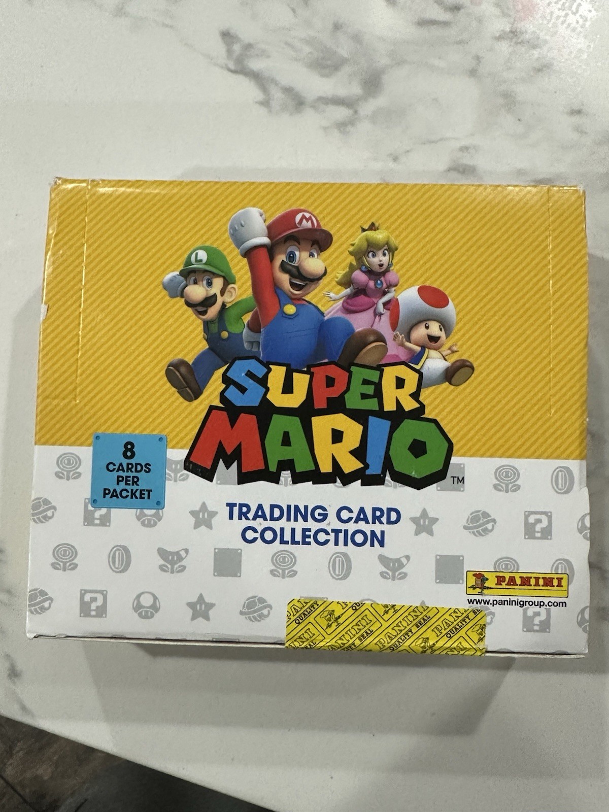 2022 Panini SUPER MARIO Factory Sealed TCG Booster Box-144 Cards New 🔥 2022 Panini SUPER MARIO Factory Sealed TCG Booster Box-144 Cards New 🔥