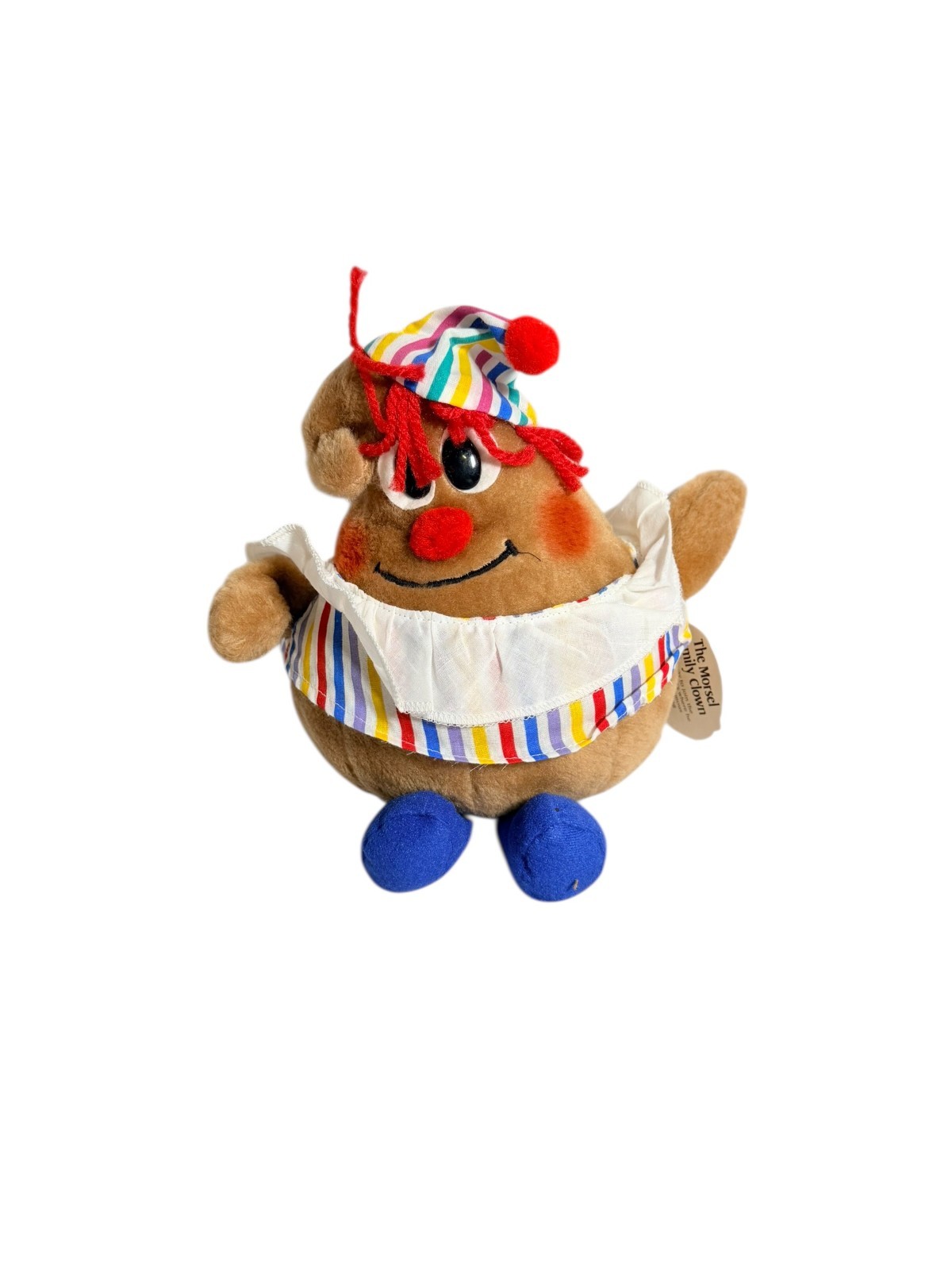 Vintage 1984 Nestle P Nutty Peanut Plush Advertising Mascot Character Stuffed
