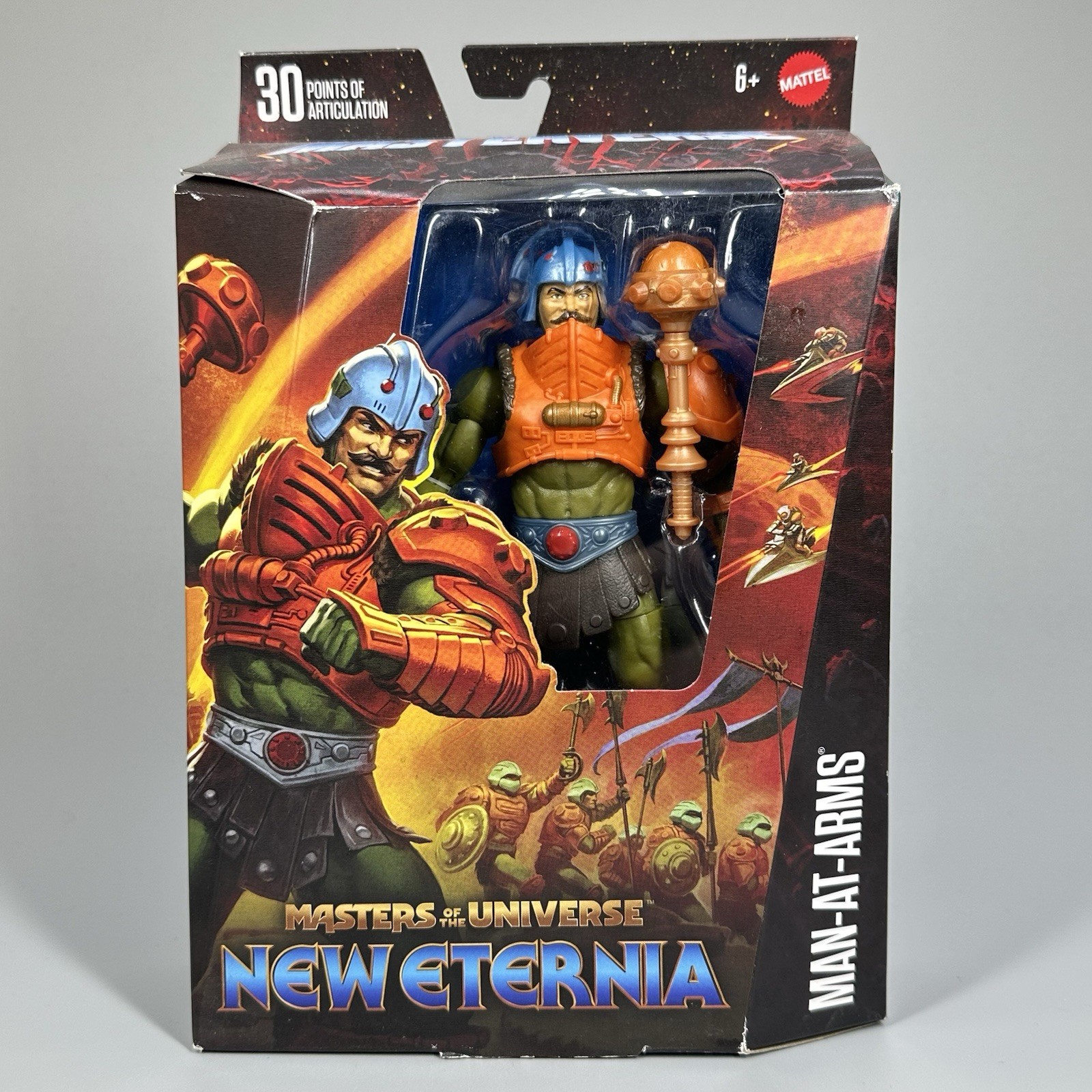 Mattel Masters of the Universe New Eternia Man-At-Arms 7 Mattel Masters of the Universe New Eternia Man-At-Arms 7