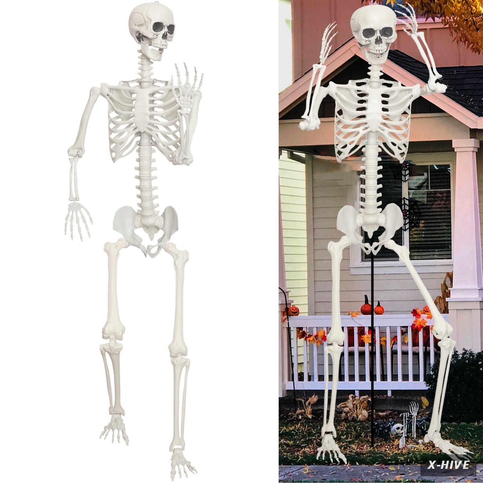 240 Halloween skeleton Human Lodou 1PC 7.9ft/240cm Giant Full Body Realistic 1 240 Halloween skeleton Human Lodou 1PC 7.9ft/240cm Giant Full Body Realistic 1