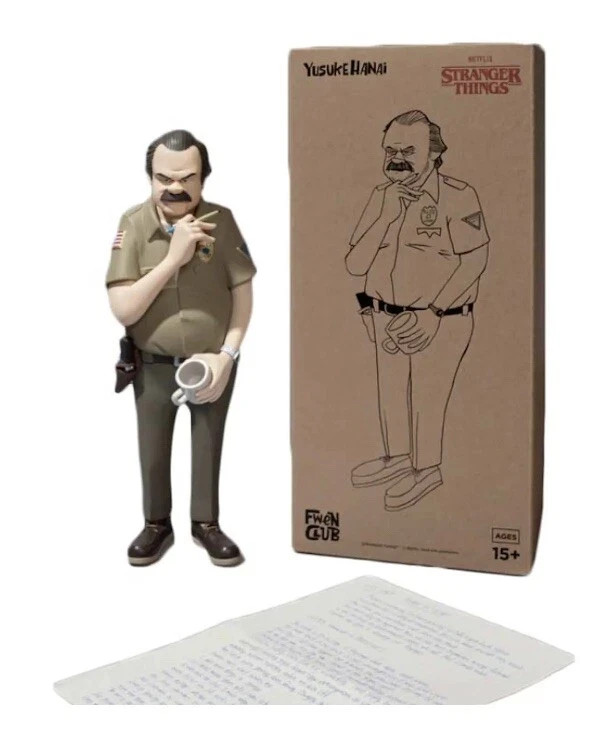 Yusuke Hanai Coffee & Contemplation Stranger Things Jim Hopper Figure Japan