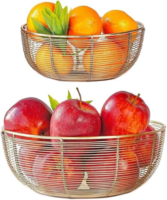 Air Circulating Fruit Basket Set - Includes 10\