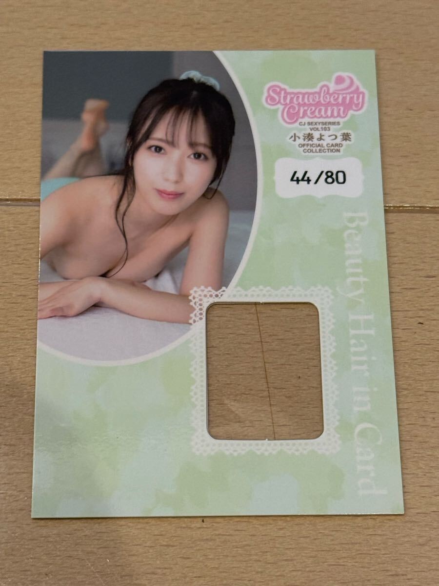 Yotsuha Kominato Jyutoku Card Collection CJ103 Beauty Hair Card Japan AV Idol Yotsuha Kominato Jyutoku Card Collection CJ103 Beauty Hair Card Japan AV Idol