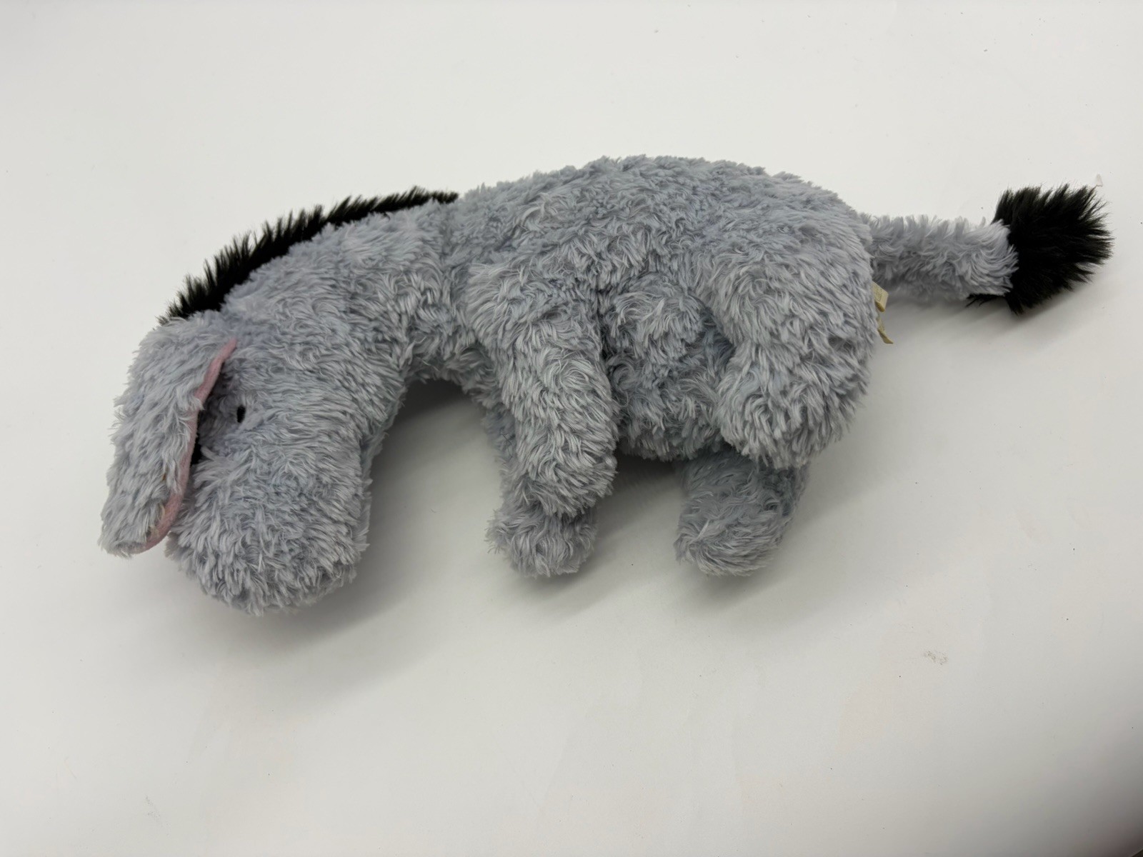 Disney Classic Pooh Fuzzy Eeyore Plush Stuffed Animal