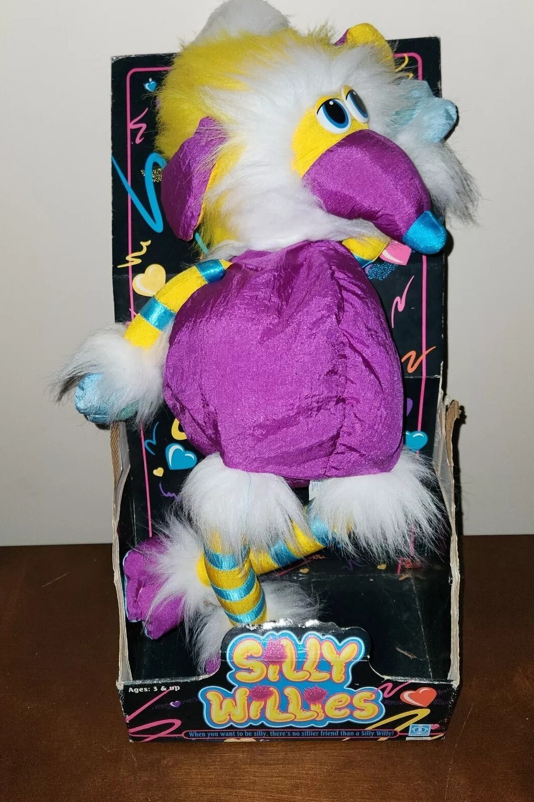 VINTAGE HASBRO Hallmark SILLY WILLIES NYLON PLUSH 80s RARE \