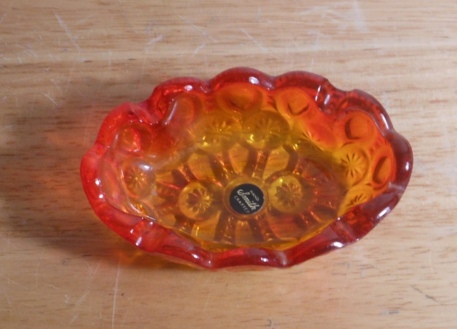 LE SMITH MOON & STARS  AMBERINA 4-7/16\