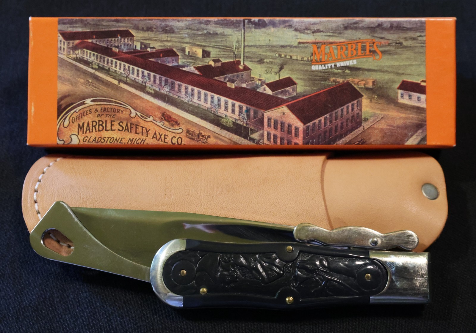 NIB Marbles Safety Knife - 2002 Limited Edition 1 of 500 - Gladstone, MI