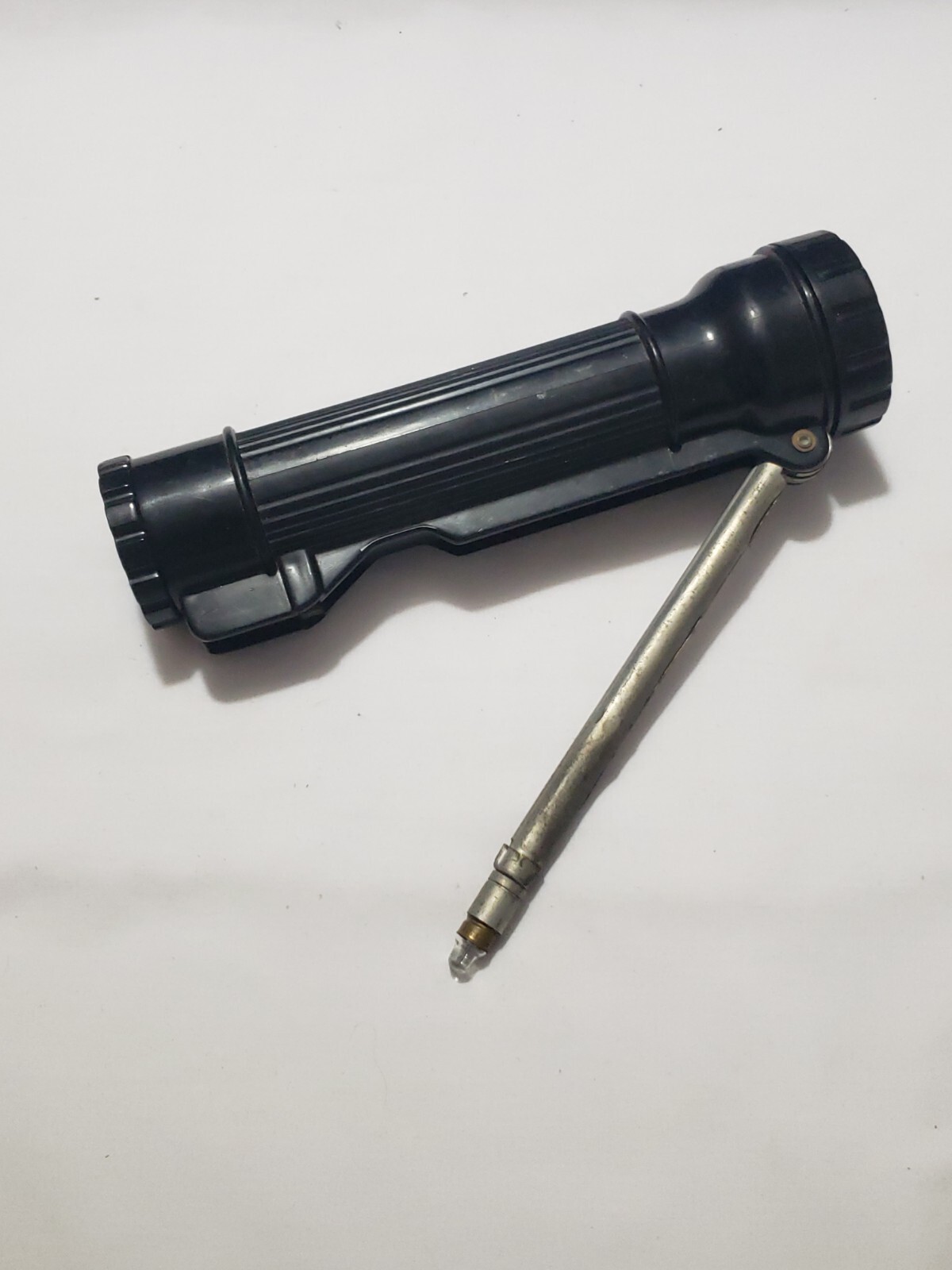 Usa Lite Duo Flex Extension Flashlight A-5A Vintage Rare Dual 2 Two