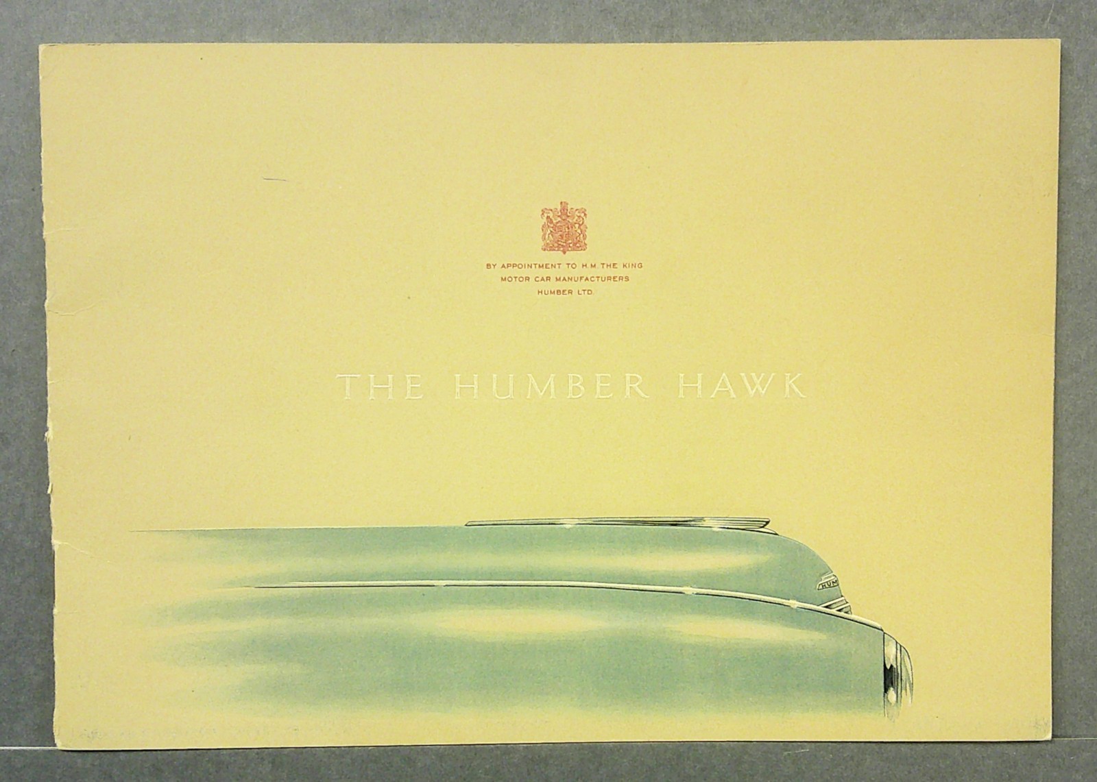 1948 - 1950 Humber Hawk Sales Catalog International Market