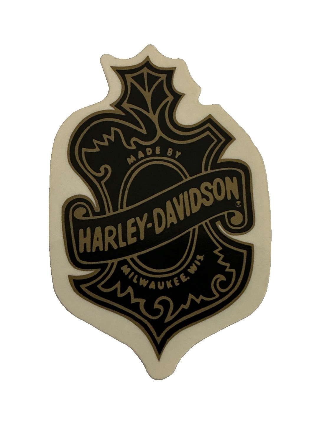 Harley Davidson Oak Leaf Decal (outside) 2.25” x 3.25”